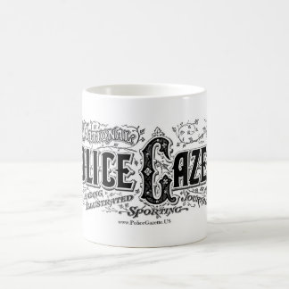 Tasse de gazette de police