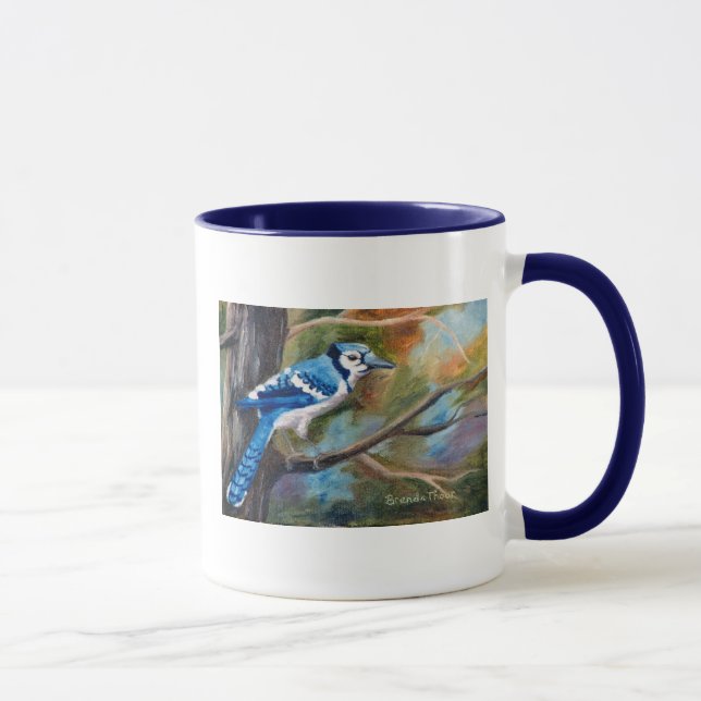 Tasse de geai bleu (Droite)