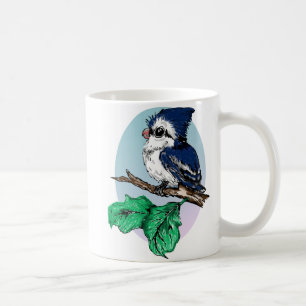 Tasse de geai bleu de bébé