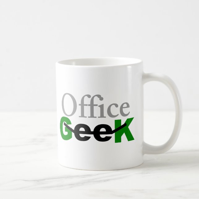 Tasse de geek de bureau (Droite)