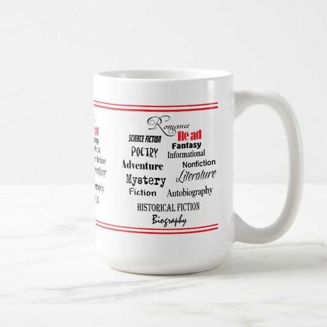 tasse de genres de lecture (Droite)