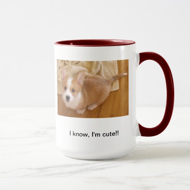 Tasse de gentillesse de corgi (Droite)