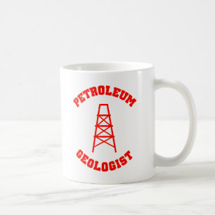 Tasse de géologue de pétrolier