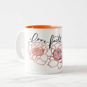Tasse de gingembre de torche de foi d'amour Aloha