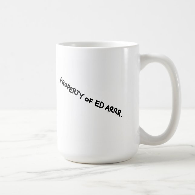 Tasse de girafe de pirate d'Ed Arrr (Droite)