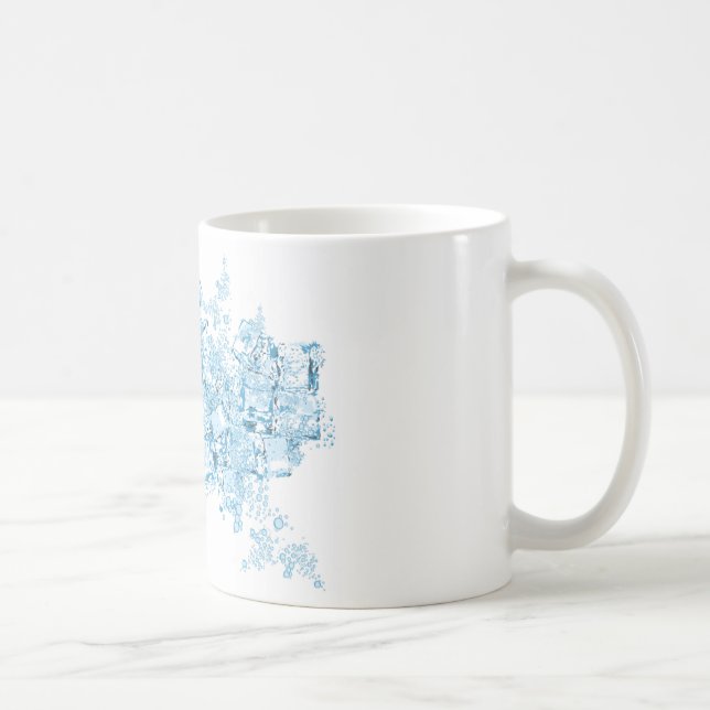 tasse de glaçons de vecteur (Droite)
