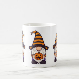 Tasse de Gnome Halloween Mug à café Citrouille M