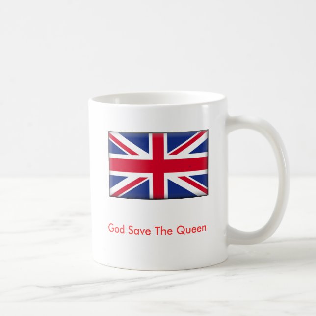 Tasse de God Save the Queen (Droite)