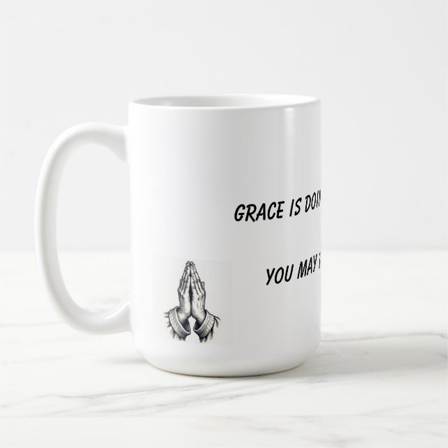 Tasse de grâce religieuse élévatrice (Gauche)