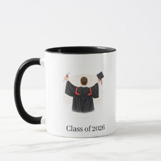 Tasse de graduation illustrée de la promotion 2026