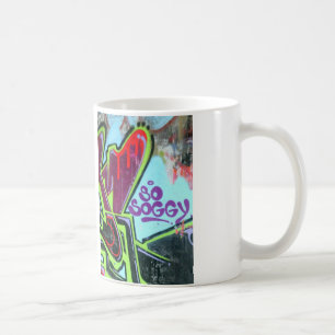 tasse de graffitis si soggy