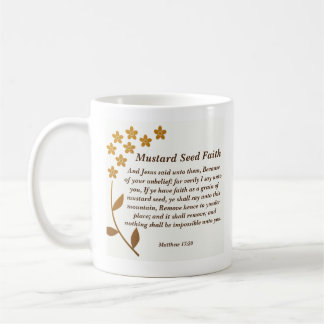 Tasse de graine de moutarde