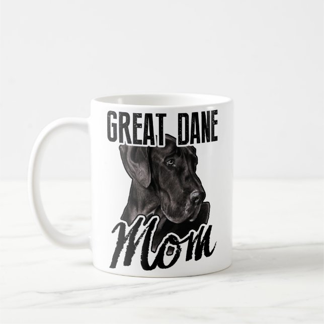 Tasse de great dane - tasse de café de maman de (Gauche)