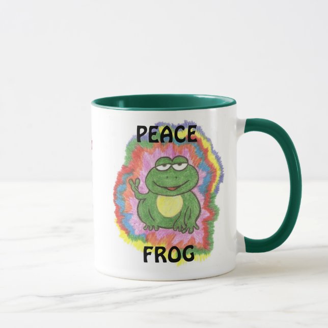 Tasse de grenouille de paix (Droite)