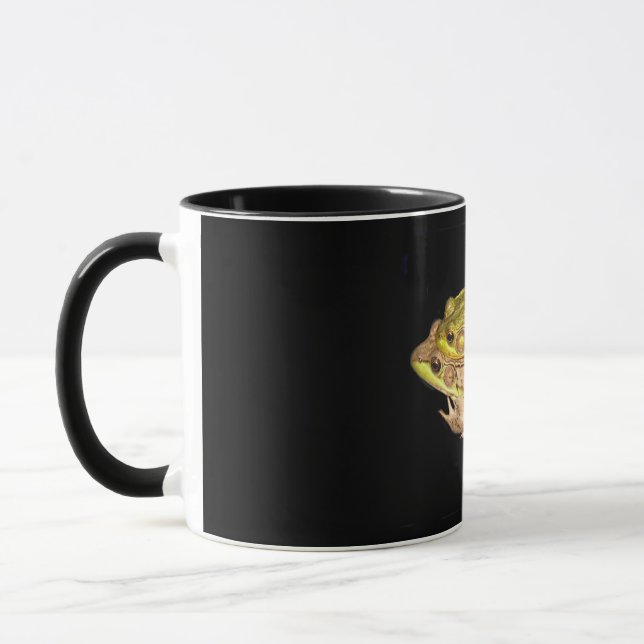 Tasse de grenouille verte de BFF (Gauche)