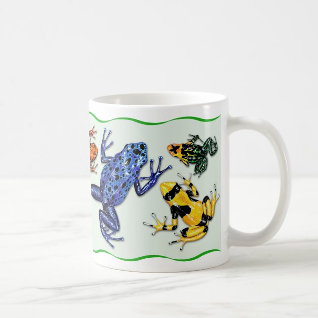 Tasse de grenouilles de flèche de poison (Droite)