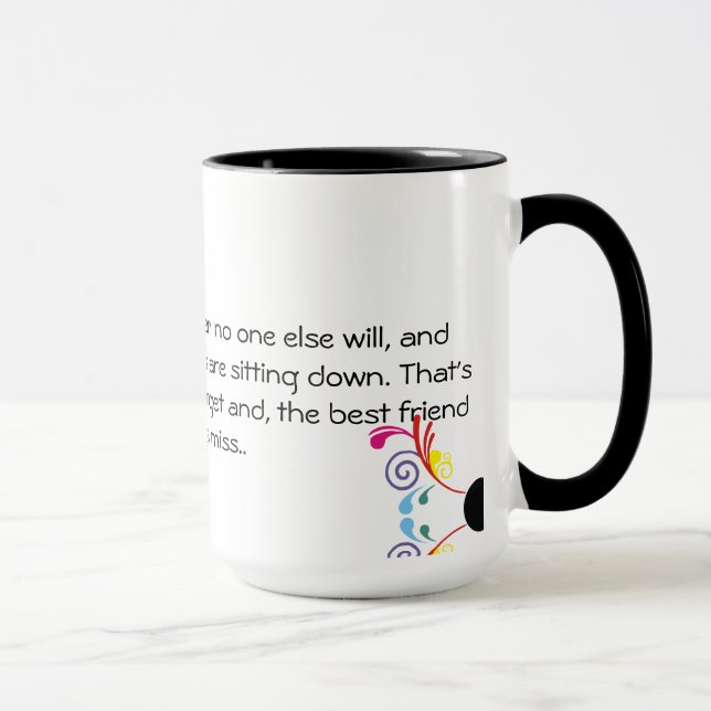 Tasse de griffonnage (Droite)