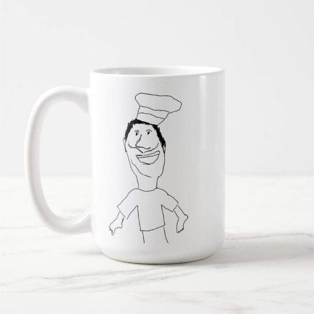 Tasse de griffonnage - il juste Recherché pour (Gauche)