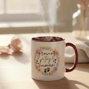 Tasse de grossesse florale, Faire grandir un petit