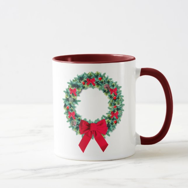 Tasse de guirlande de Noël (Droite)