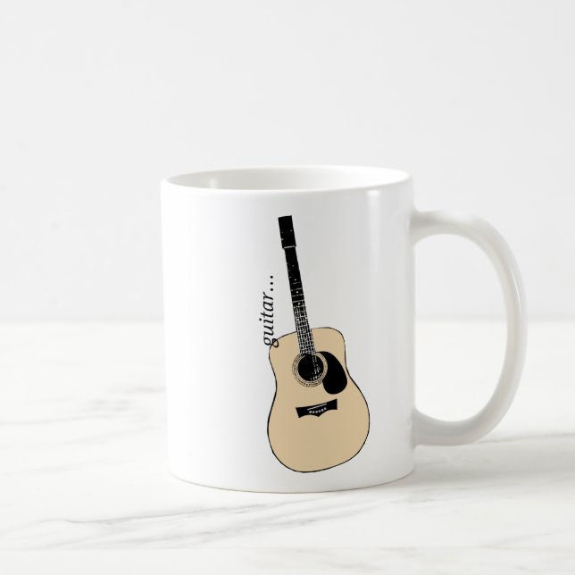 Tasse de guitare acoustique (Droite)