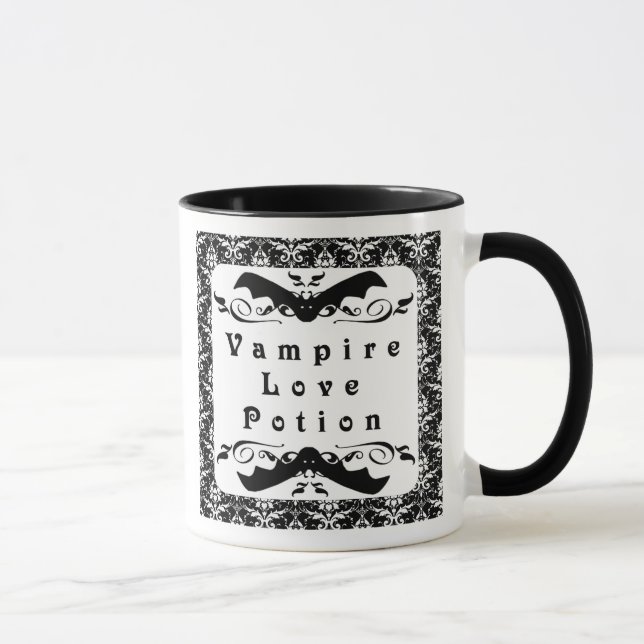 Tasse de Halloween de philtre d'amour de vampire (Droite)
