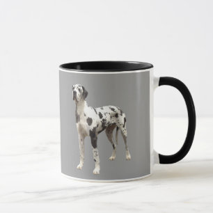 Tasse de harlequin de great dane