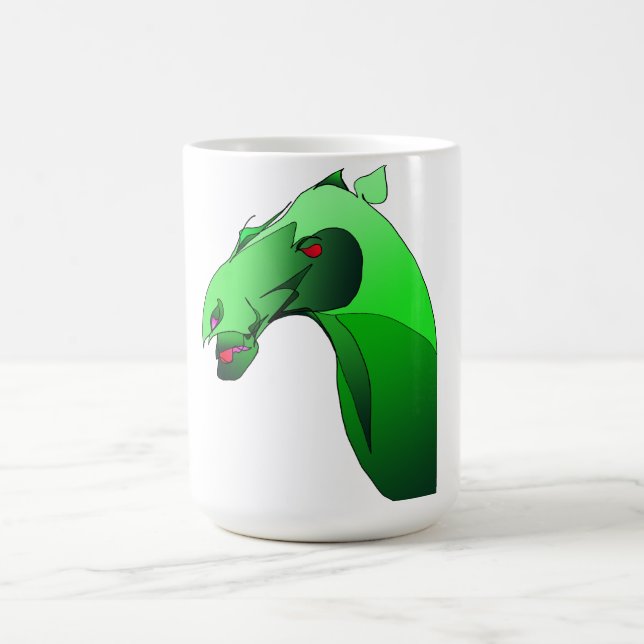 Tasse de Heliodor - démon vert de cheval (Centre)