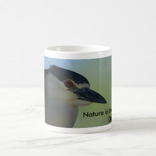 Tasse de héron de nuit
