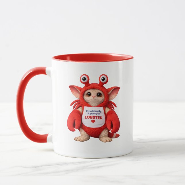 Tasse de homard émotionnellement solidaire (Gauche)