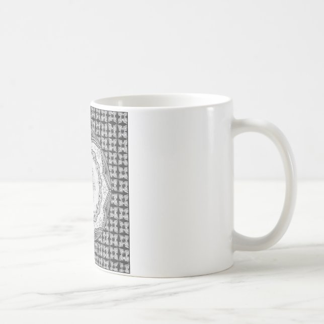 Tasse de houx et de flocon de neige (Droite)