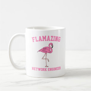 Tasse de ingénieur réseau Flamazing