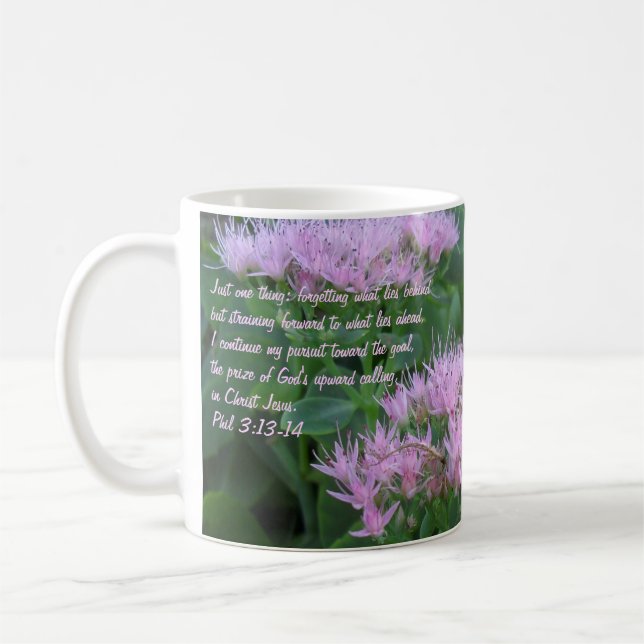 … Tasse de inspiration d'écriture sainte (Gauche)