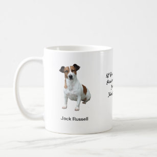 Tasse de Jack Russell - avec deux images et un