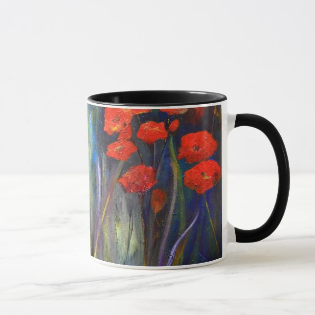 Tasse "de jardin de pavot" (Droite)