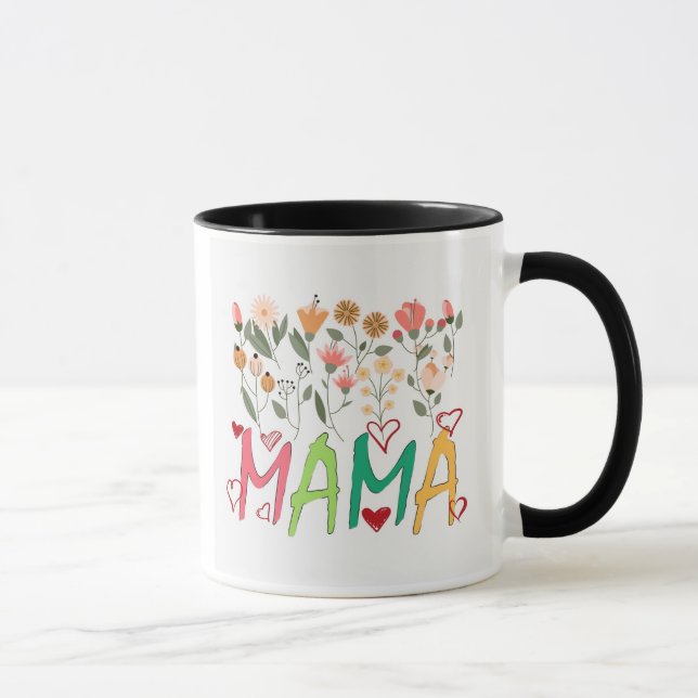 Tasse de jardin floral Mama (Droite)