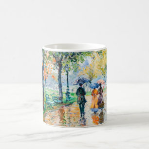 Tasse de jardin impressionniste Promenade pluvieus