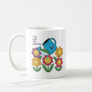 Tasse de jardinage amusant – “J'ai mouillé mes pla