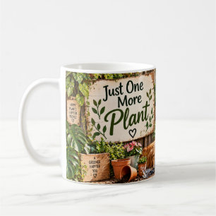 Tasse de jardinage 'Encore une plante'