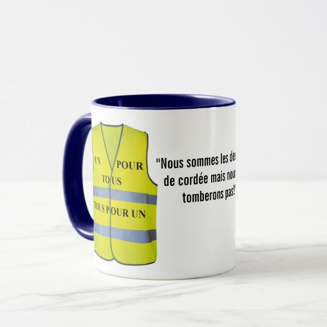 Tasse de jaune de Gilet (Devant gauche)