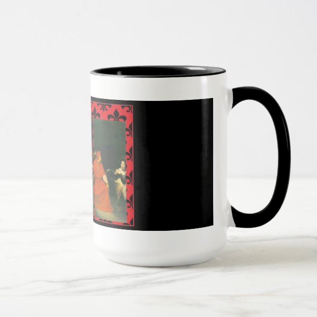 Tasse de Jeanne d'Arc de triptyque (Droite)