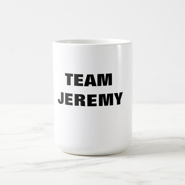 Tasse de Jeremy d'équipe (Centre)