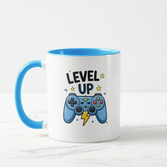 Tasse de jeu Level Up Gamer (Gauche)