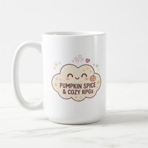 Tasse de jeu vidéo Pumpkin Spice & Cozy RPGs