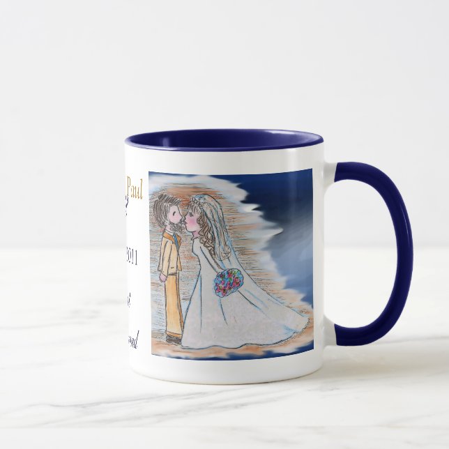 Tasse de jeunes mariés de JustMarried (Droite)