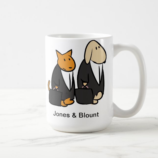 Tasse de Jones et de fonctionnaire de Blount (Droite)