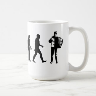 Tasse de joueur d'accordéon