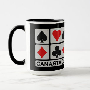 Tasse de joueur de canasta - choisissez le style