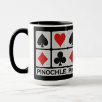 Tasse de joueur de Pinochle - choisissez le style