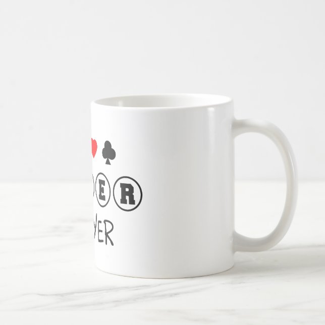 Tasse de Joueur de Poker (Droite)